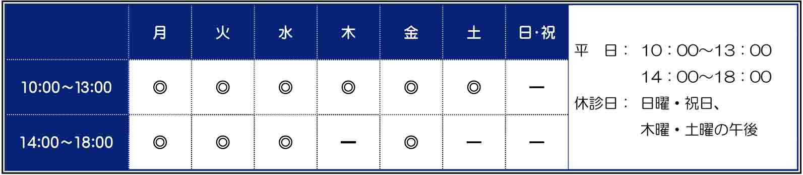 加藤デンタル診療時間